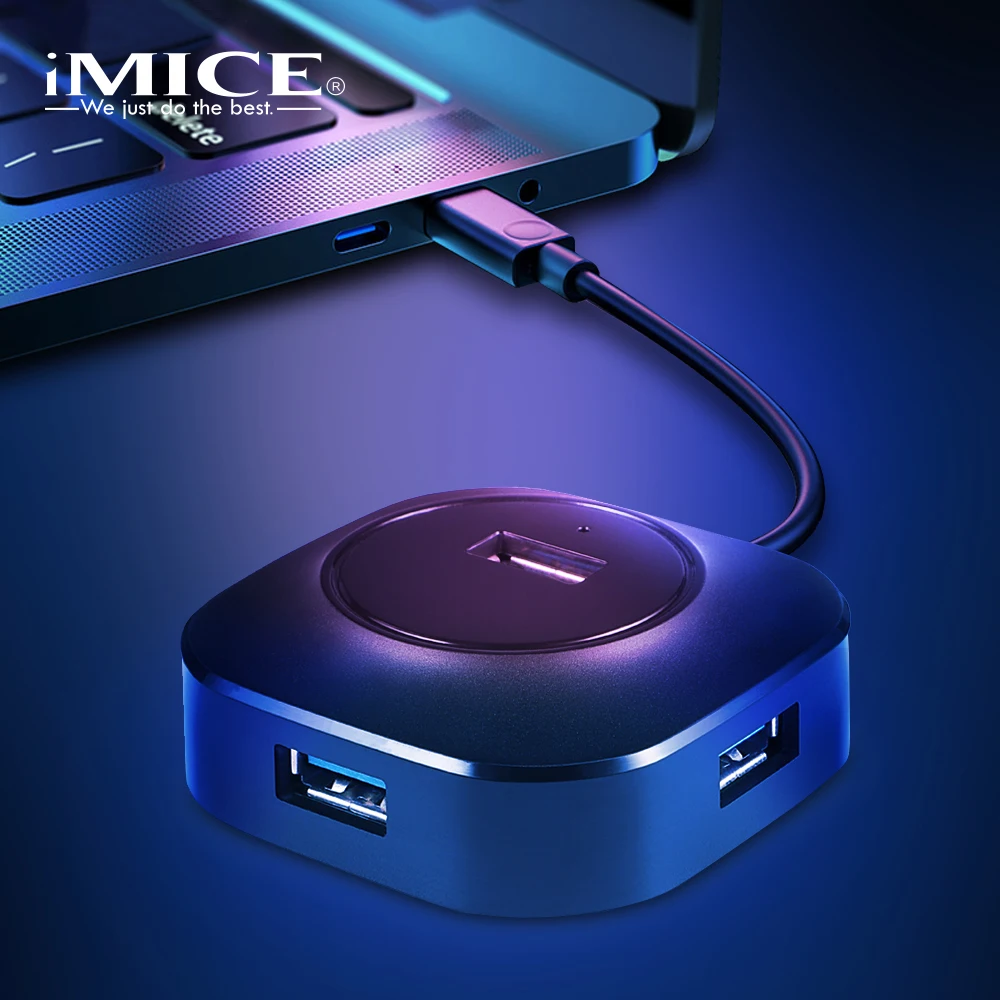 USB концентратор 3 0 C 2 Мульти разветвитель type адаптер несколько аксессуаров PC