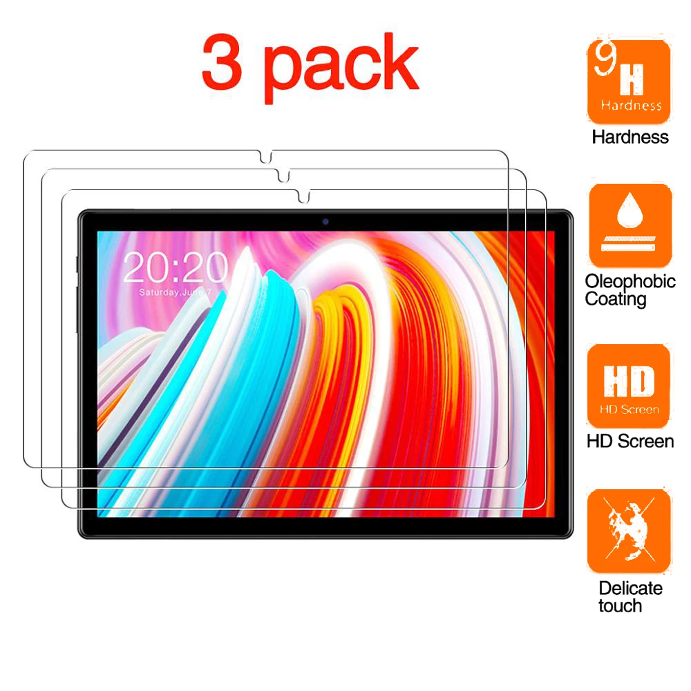 NEW Glass protector only use teclast M40 and P20HD 10.1Inch Premium Tablet protector Glass Screen Film Protector Cover