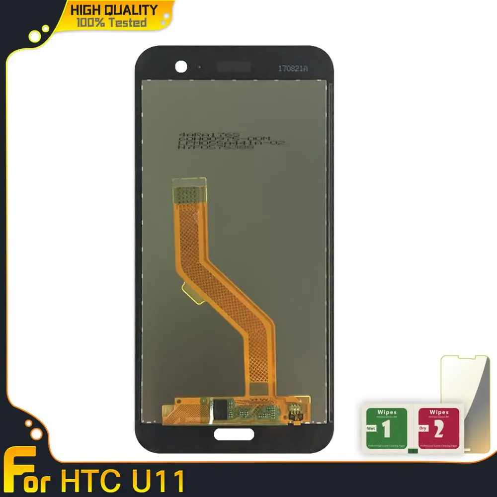 ЖК-дисплей Super AMOLED для HTC U11 LCD U-3w U-1w U-3u ЖК-экран с сенсорным дигитайзером в сборе