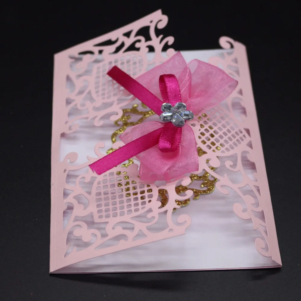  Wedding Invitation Cutting Die Scrapbooking Craft Metal Die Cut for DIY Paper Cards Making Home Dec - 4.00035E+12
