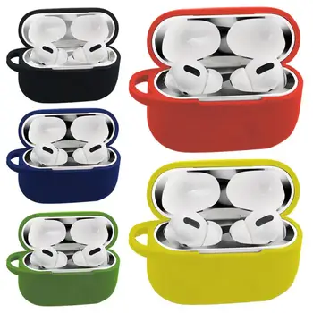 

Plating Earphone Case For Airpod Pro 3 Case Bluetooth Headset Silicone Cover Headphone Earbuds Protective With Hook Dust Sticker