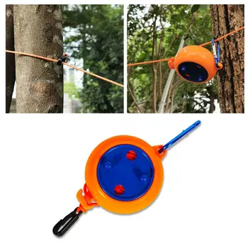 

8m Portable Clothesline Retractable Drying Rack Hanging Clothing Line Rope