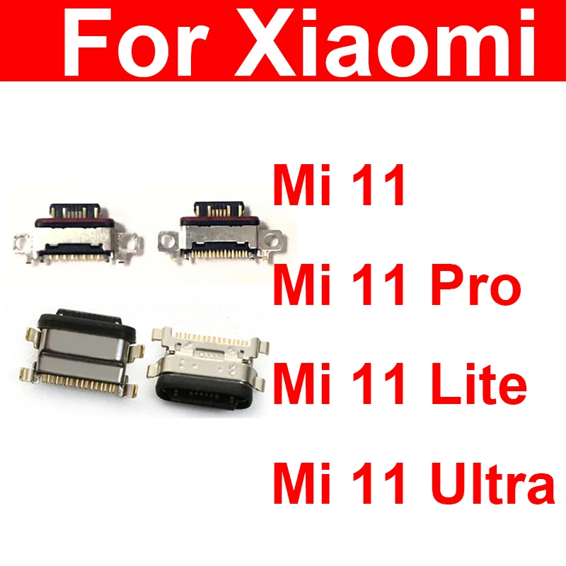 

USB-разъем для зарядного устройства для Xiaomi Mi 11 Pro Lite, ультрамощный разъем для синхронизации данных и зарядки, сменные детали