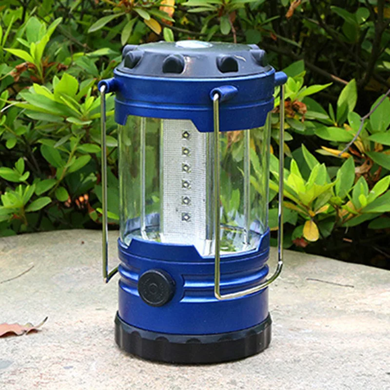 

Outdoor Strong Lamps And Lanterns LED Wild Camping Tent Emergency Light Multi-functional Hand Camp Small Lantern Large Size