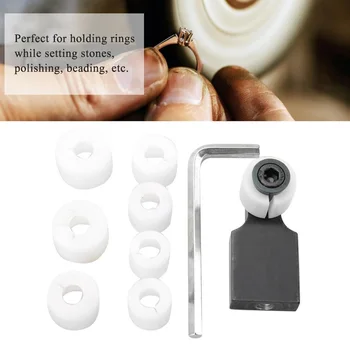 

Stone Repairing Clamp Durable Plier Designing Setting Equipments Skid Resistance Useful Ring Setter Jewelry Processing Tool