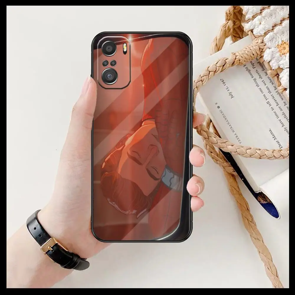 Фото Новый Стильный чехол для телефона Marvel для xiaomi redmi 11 Lite pro Ultra 10 9 8 MIX 4 FOLD 10T черный силиконовый чехол №5