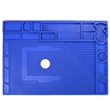 

Soldering Mat Silicone Solder Mat Heat Insulation Silicone Project Mat Prevent Blister Protection Soldering Repair Maintenance P