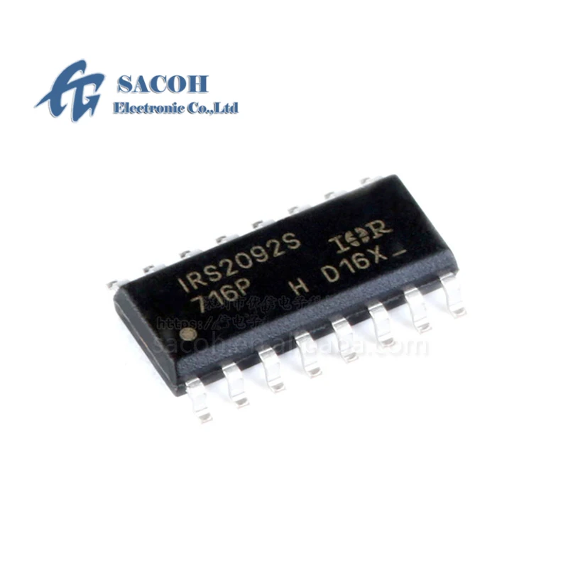5 unids/lote nuevo original IRS2092STR IRS2092S IRS2092 IR2092S IR2092 SOP-16 DIGITAL protegida amplificador de AUDIO