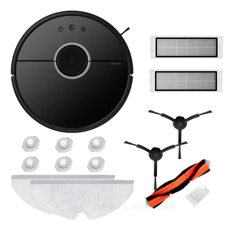 S55 Add Pack 1 Mihome Roborock S50 S55 робот-пылесос для дома wifi приложение управление влажной шваброй умная планируемая уборка - Цвет: S55 Add Pack 1