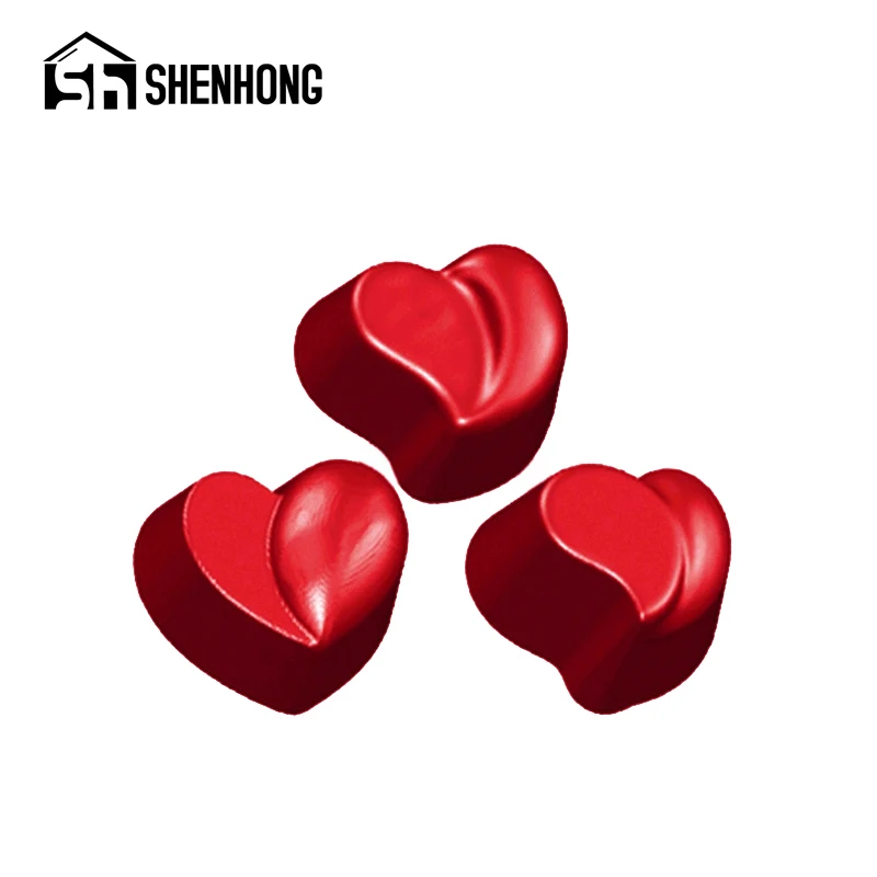 SHENHONG 3D формы сердца поликарбонатные формы для шоколада формы для конфет любовник Свадебные кондитерские изделия десерт Выпекание поднос Кондитерские инструменты