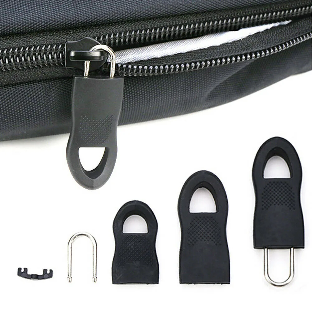 10Pcs Zipper Clips Anti Theft Zipper Pull Locks Dual Spring S Carabiner  Zipper Clip for Luggage Backpacks Suitcase KeyChain - AliExpress