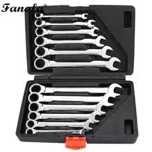 12 шт. Трещоточный ключ Костюм гаечный ключ Мультитул гаечные ключи с задерживающими храповиками гаечные ключи универсальный гаечный ключ инструмент инструменты для ремонта автомобиля