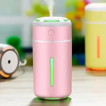 

230ml USB Portable Air Humidifier Eliminate Static Electricity Clean Air Care Car Home LED Humidifier Mist Diffuser Freshener