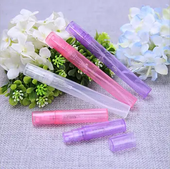 

10PCS Portable Atomiser Plastic Bottle Perfume Spray Makeup Bottle Empty 5/10 ML