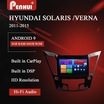 

Android Car DVD For Hyundai Solaris /Verna ( 2011-2015 Car Radio Multimedia Video Player Navigation GPS 2din