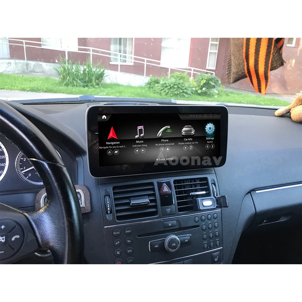 适用于梅赛德斯奔驰c级w204c18020082019汽车收音机多媒体