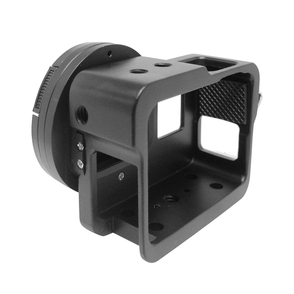 GoPro Hero металлический каркас Корпус чехол Чехол с УФ-фильтром и защитная клетка для GoPro Hero 5/6/7 спортивные Камера аксессуары