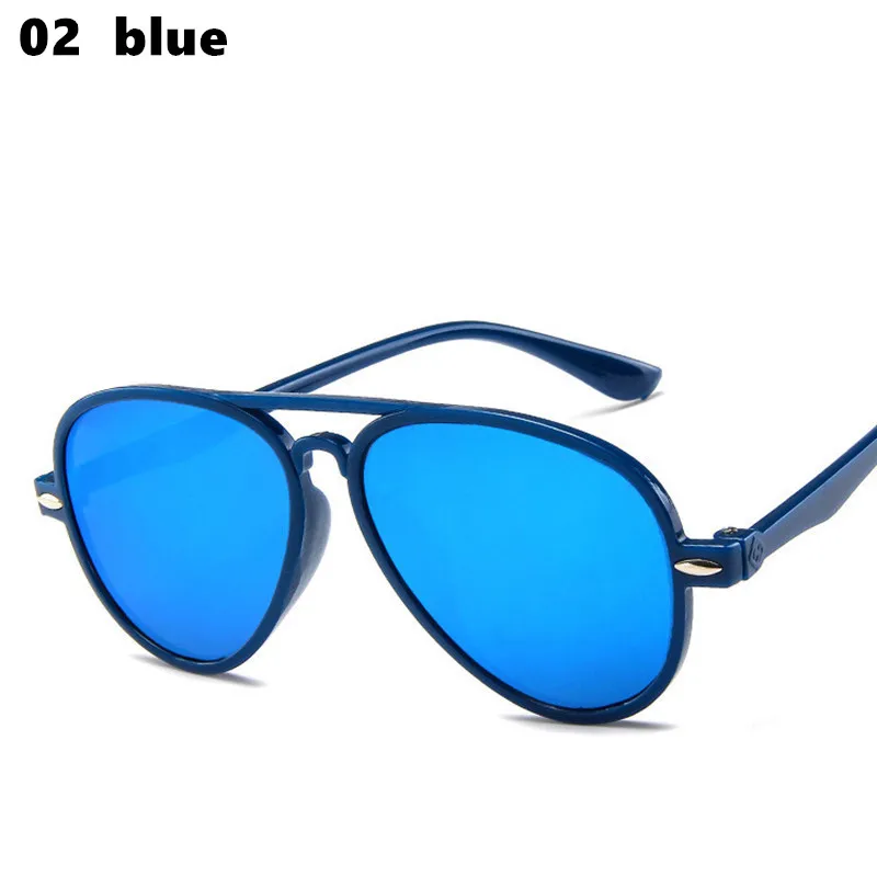 New style Kids Sunglasses Boys Girls Baby Child Pilots Sun Glasses Goggles Trend Mirror Glasses Brand Children Shades