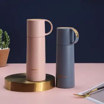 

350ml Stainless Steel Insulated Water Bottle Milk Tumbler Portable Vacuum Flask Coffee Mug Travel Cup Lovers Gift