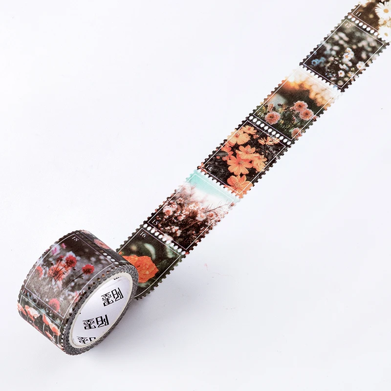 10pcs/lot Washi Masking Tapes Travel Shadow Story Decorative Adhesive Scrapbooking DIY Paper Japanese Stickers - Цвет: KenNiYaMeiGui