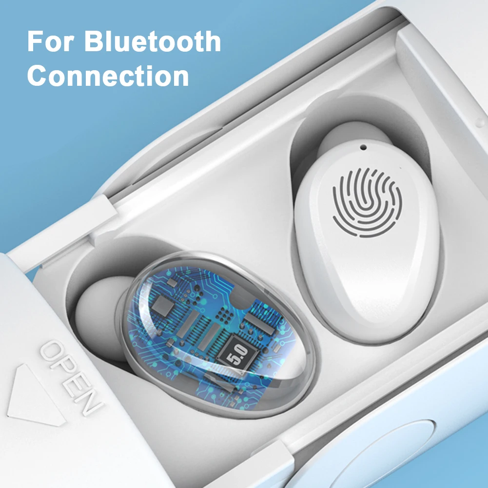 Universal Wireless Bluetooth 5 0 Earphone Headset F7 TWS Earbuds Earphones with Handheld Fan Charging Box For iPhone Xiaomi