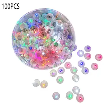 

100PCS LED Balloons Lights Halloween Christmas Wedding Birthday Party Decoration Round LED Balloon Lights