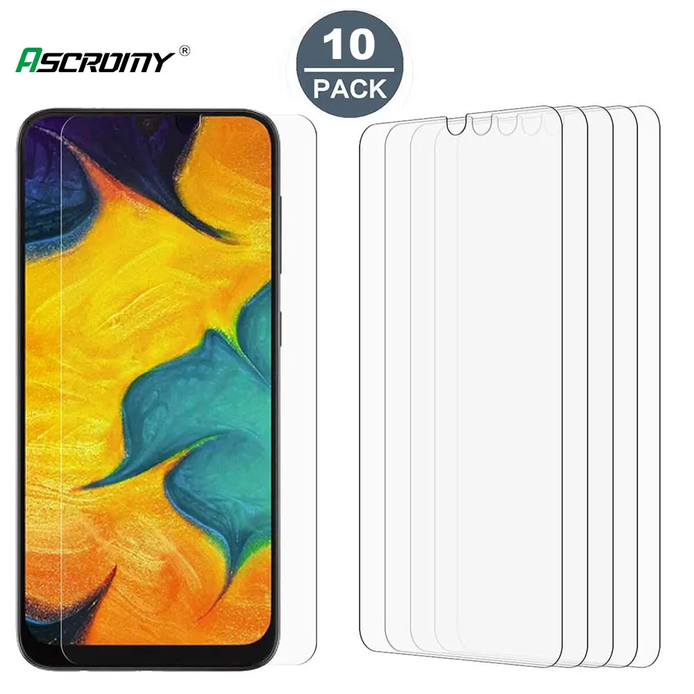 

10X 9H Tempered Glass Screen Protector For Samsung Galaxy A50 A80 A90 A60 A10 M30 A70 A40 A20 A30 M10 M20 Protection verre tremp