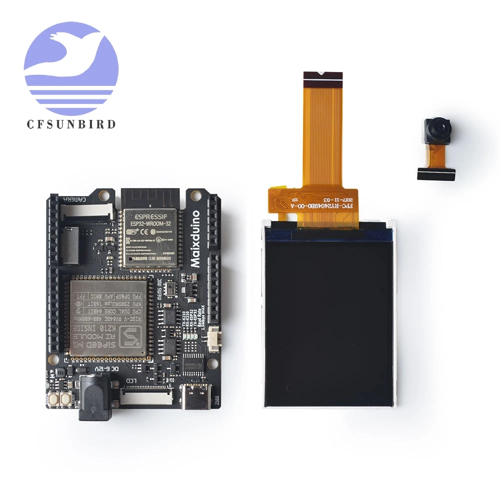 

Sipeed Maixduino AI Development Board k210 RISC-V AI+lOT ESP32