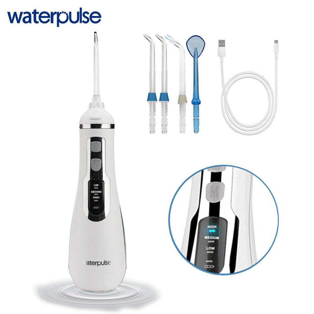 Waterpulse V500 портативные ирригаторы ирригатор для полости рта беспроводные водяные 4