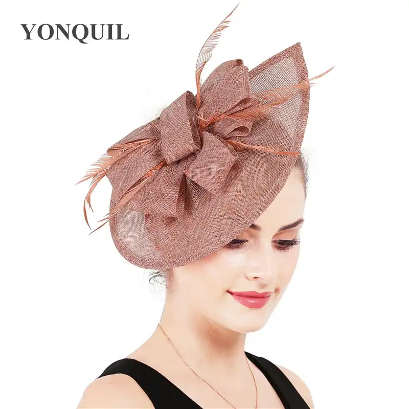 Emerald Green Fashion Race Hair Fascinators For Wedding Hats Women