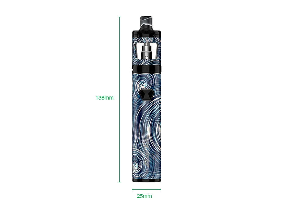 Набор ручек INNOKIN Zlide с аккумулятором 3000 мАч и большим баком 4 мл и 1.2ohm z-катушками электронная сигарета Vape Kit VS Endura T20-S/VINCI