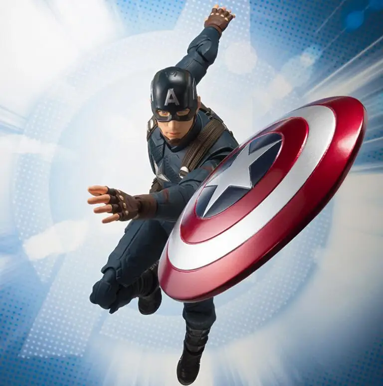 Фигурки героев Marvel Мстители финал Капитан Америка супер герой модели