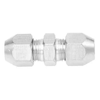 

4mm Air Tube Brass Metal Pneumatic Compression Fitting Connector Coupler