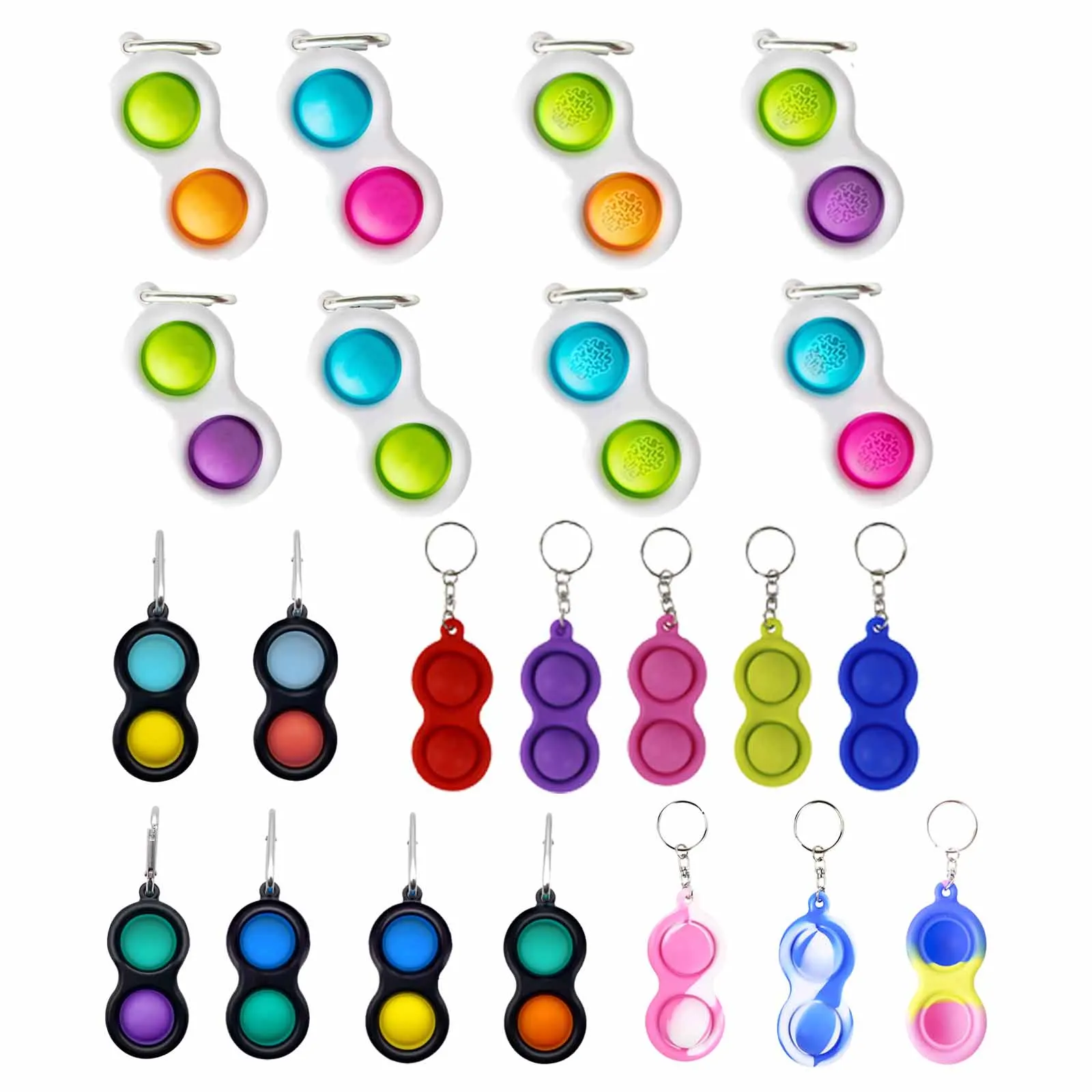 Juguetes antiestrés Montessori, juguete sencillo con hoyuelos, control de presión, educativo, Brinquedos