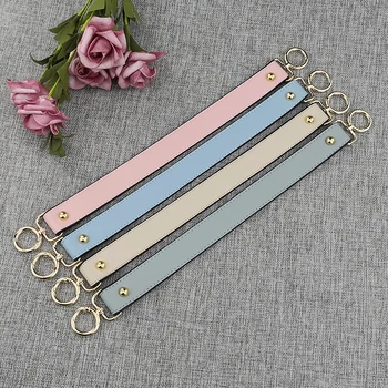 

Women PU Leather Short Belt 40cm Replacement Handbag Straps Accessories for Bags Solid Color Purse Strap Bag Handles Bag Strap