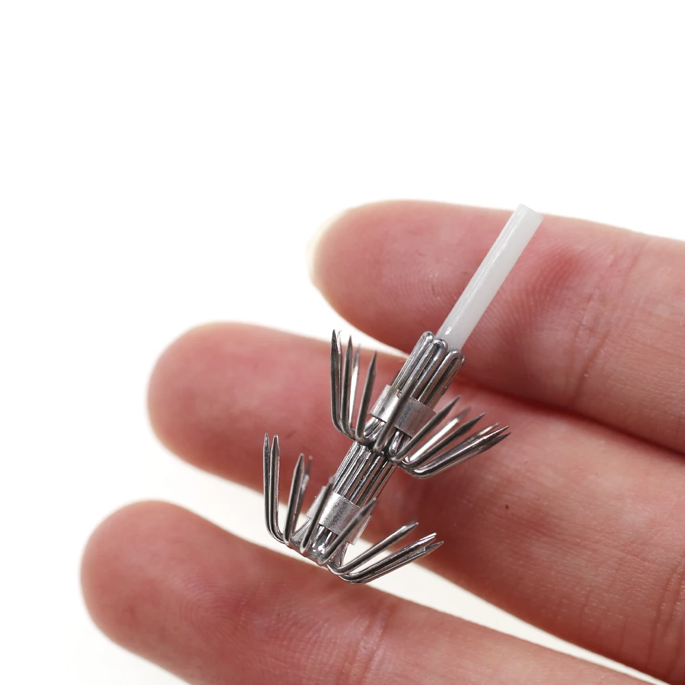 10PCS Octopus / Squid Jig Fishing Lure DIY Hooks