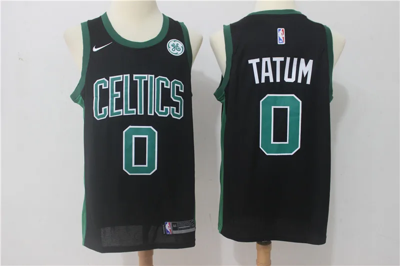 MEN Стилизованный arrvail мужской Jayson Tatum зеленый Джерси - Цвет: MEN