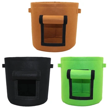 

Felt Planting Bag Plant Bag Non-Woven Potato Planting Barrel Seedling Bag Beauty Planting Bag