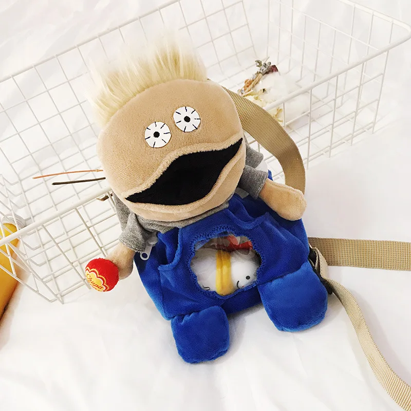 25*14 см Kawaii Chupa Chups loliops плюшевый рюкзак кукла мультфильм аниме руки можно