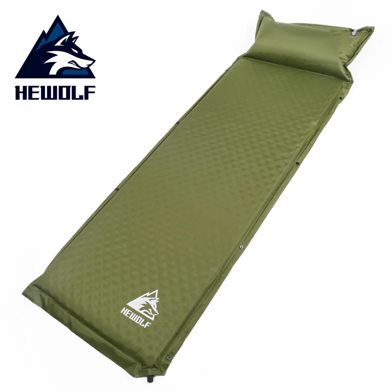 

Hewolf Mat Inflatable Mattress Outdoor Camping Mattress Inflatable Mats in the Tent Bed for Camping Equipment Sleeping Pad Mat