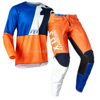 

2020 Naughty Fox 180 Motocross Jersey and Pants Combo MTB ATV Dirt Bike Gear Set Downhill Riding Suit Motorcycle Clothing