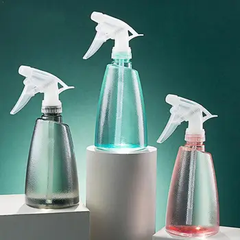 

500ml Handheld Plastic Clear Spray Bottle Essential Empty Atomizer Hair Cutting Oil Cosmetic Dispenser Container Aromathera E1E7