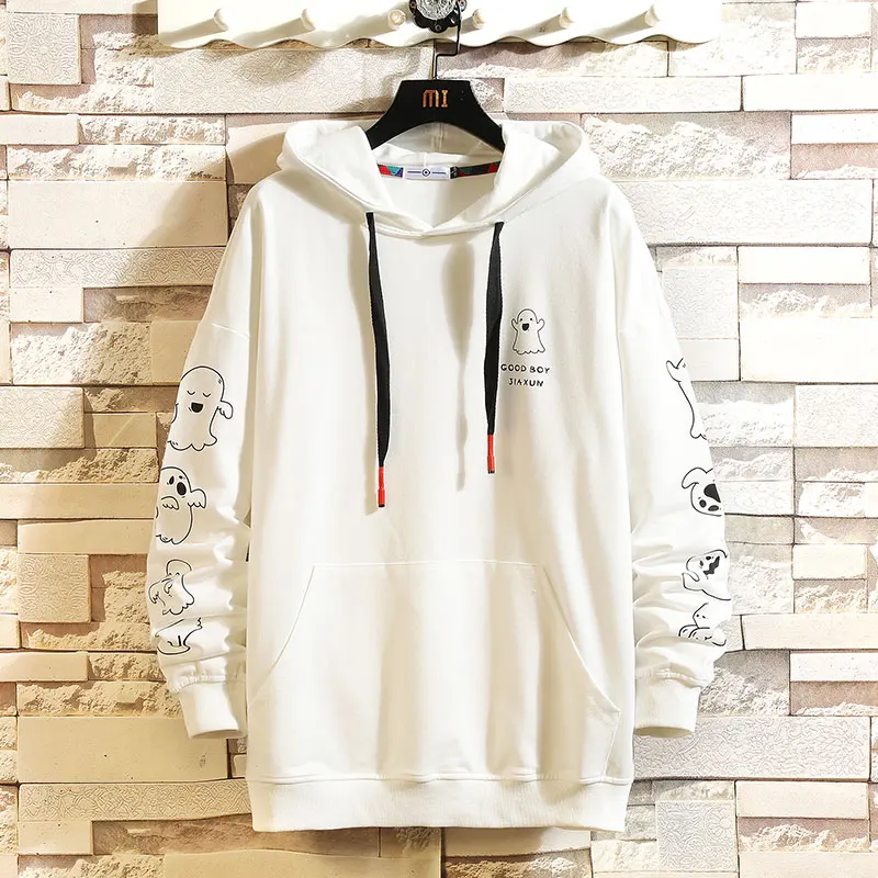 Sudadera con capucha para hombre, de talla grande 5XL, estilo Harajuku, ropa para parte superior masculina, de color negro, Xxxtentacion