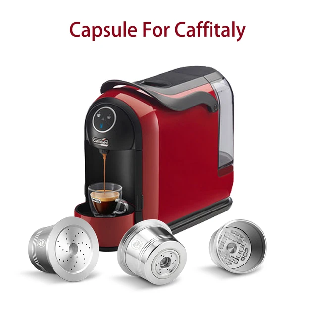 $US $8.91 Reusable Coffee Filters Compatible For Caffitaly Tchibo Cafissimo Refillable Stainless Coffee Capsu