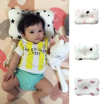 

US Newborn Baby Infant Pillow Memory Foam Positioner Prevent Flat Head Anti Roll