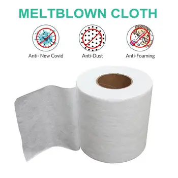 

Wholesale BFE99 Anti-Dust Meltblown Cloth Disposable Meltblown Nonwoven Mask Filter Fabric For Various Masks 10m 20m 50m 100m