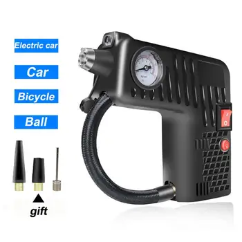 

Car Portable Air Compressor Pump 150 PSI Digital Tire Inflator Auto Aire Pump for Car Motorcycle LED Light DC 12V wholesale csv