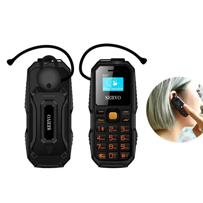 Bluetooth Dialer Мини Мобильный телефон 0,6" маленький экран GSM SIM двойной телефон маленький Bluetooth наушник излучения низкий мобильный M1G3