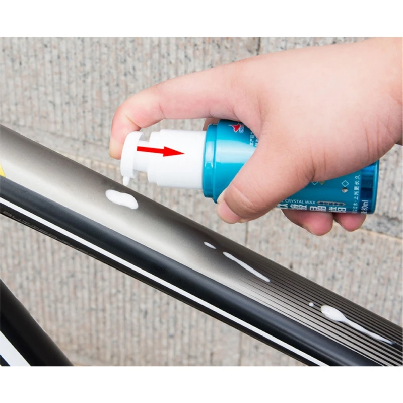 Полировка велосипедной краски быстрое действие остекление воск агент воск для очистки остекления краски инструмент для ухода