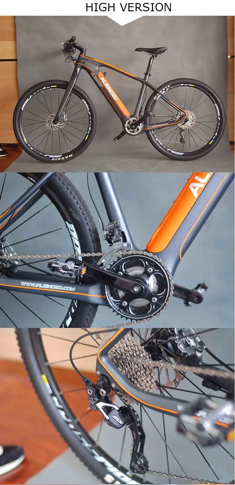 17,5 Дюймов Электрический горный Ebike 2 колесный электрический велосипед 250 Вт 36 В карбоновая рама портативный электроскутер samsung батарея